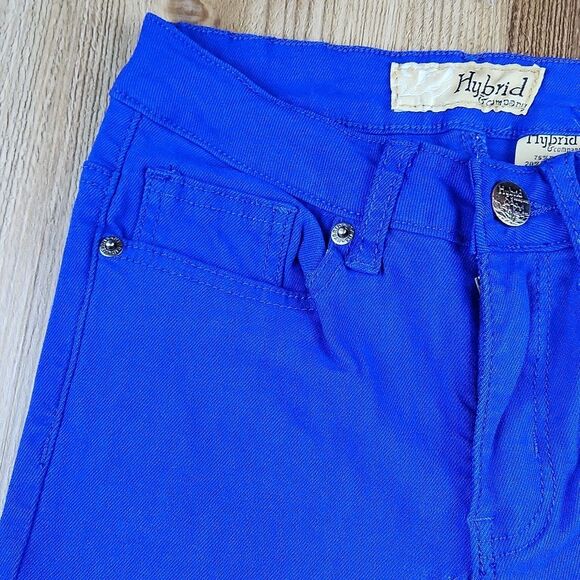 🔥Hybrid Royal Blue High Waist Super Stretch Skinny Pants Small - Picture 6 of 11
